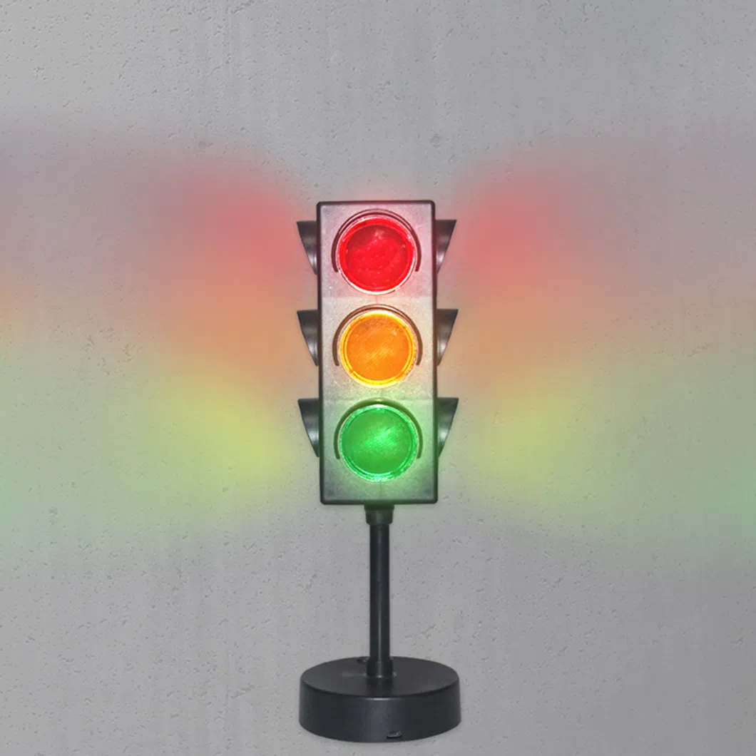 Factory Direct Mini Battery Blinking Traffic Signal Stop Lamps Flashing Traffic Lights