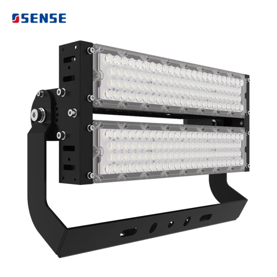 ユニークな偏光設計 LED の高いマストの投光器 LED スタジアム ライト 150lm/W 5 年間の保証